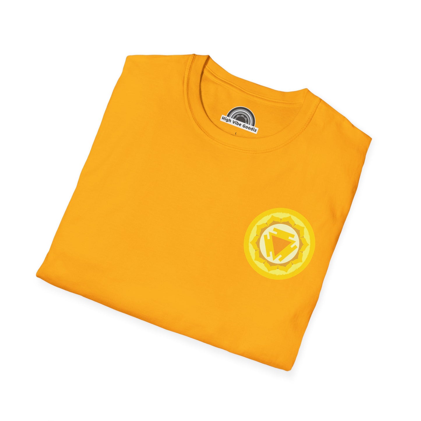 SOLAR PLEXUS CHAKRA T-Shirt Small Design (Unisex)