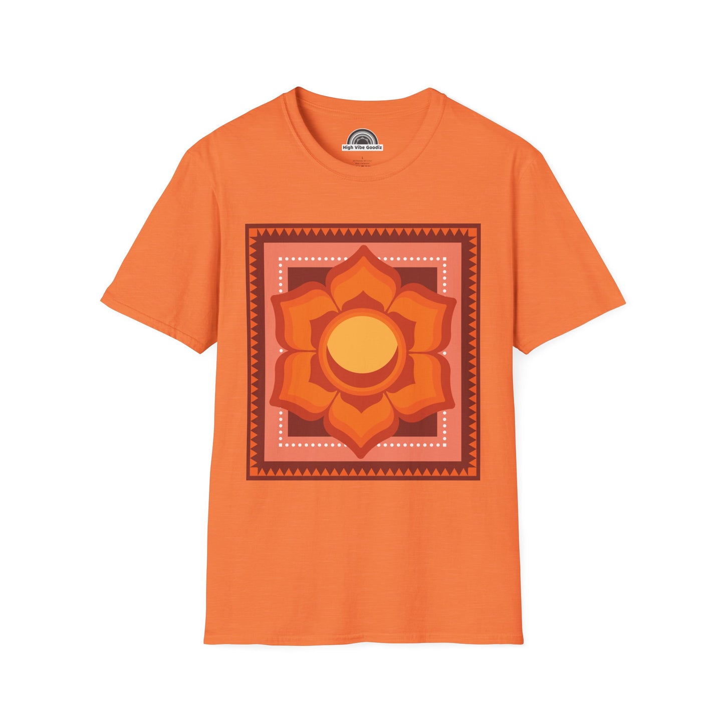 SACRAL CHAKRA T-Shirt Large Design (Unisex)