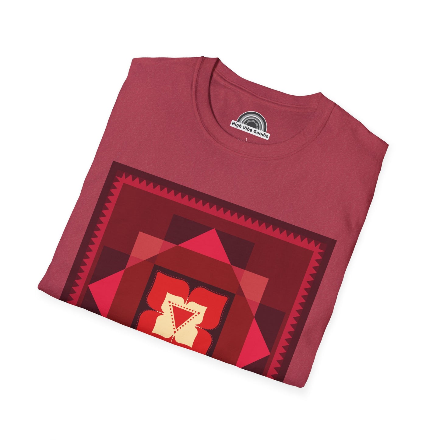 ROOT CHAKRA T-Shirt Large Design (Unisex)