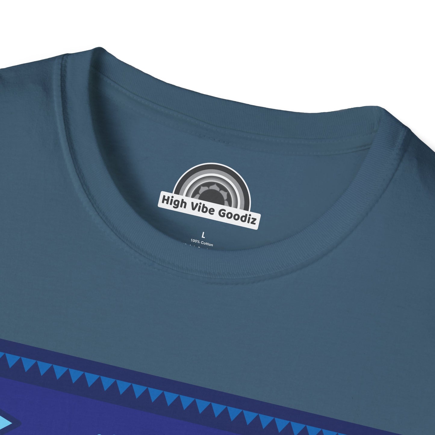 THROAT CHAKRA T-Shirt Large Design (Unisex)