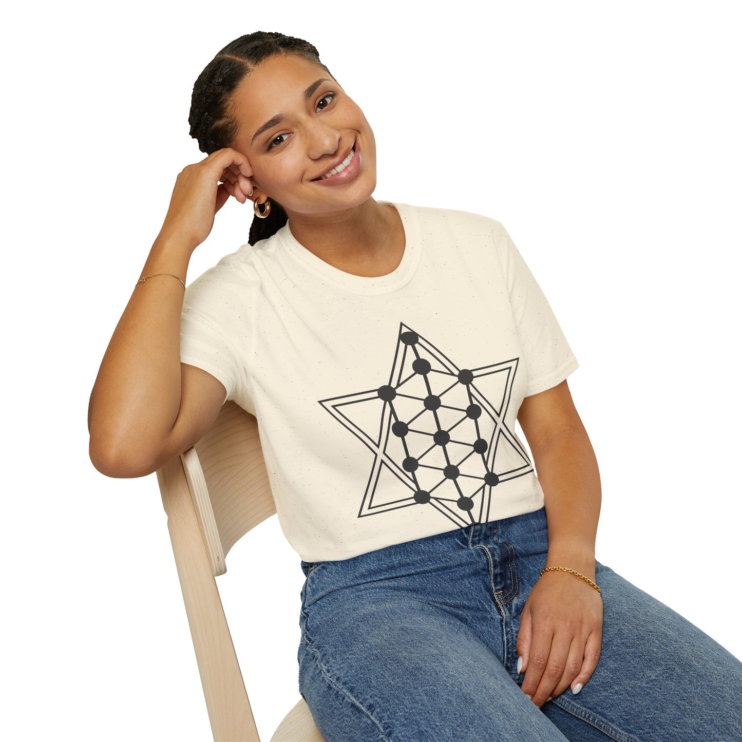 The Star of David T-Shirt (Unisex)