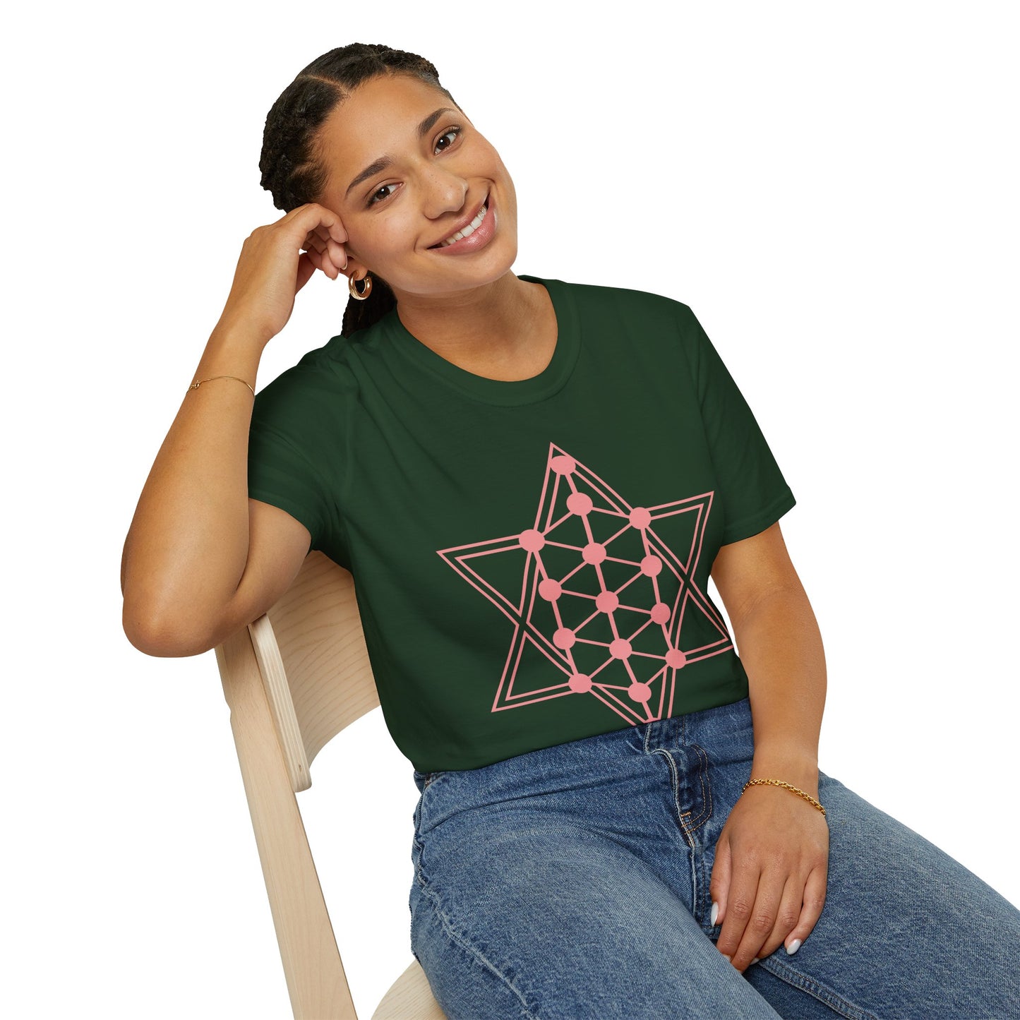 The Star of David T-Shirt (Unisex)