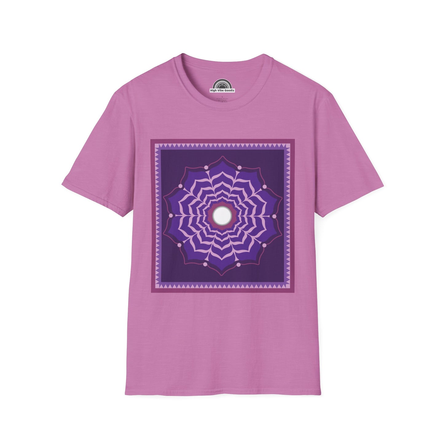 CROWN CHAKRA T-Shirt Large Design (Unisex)