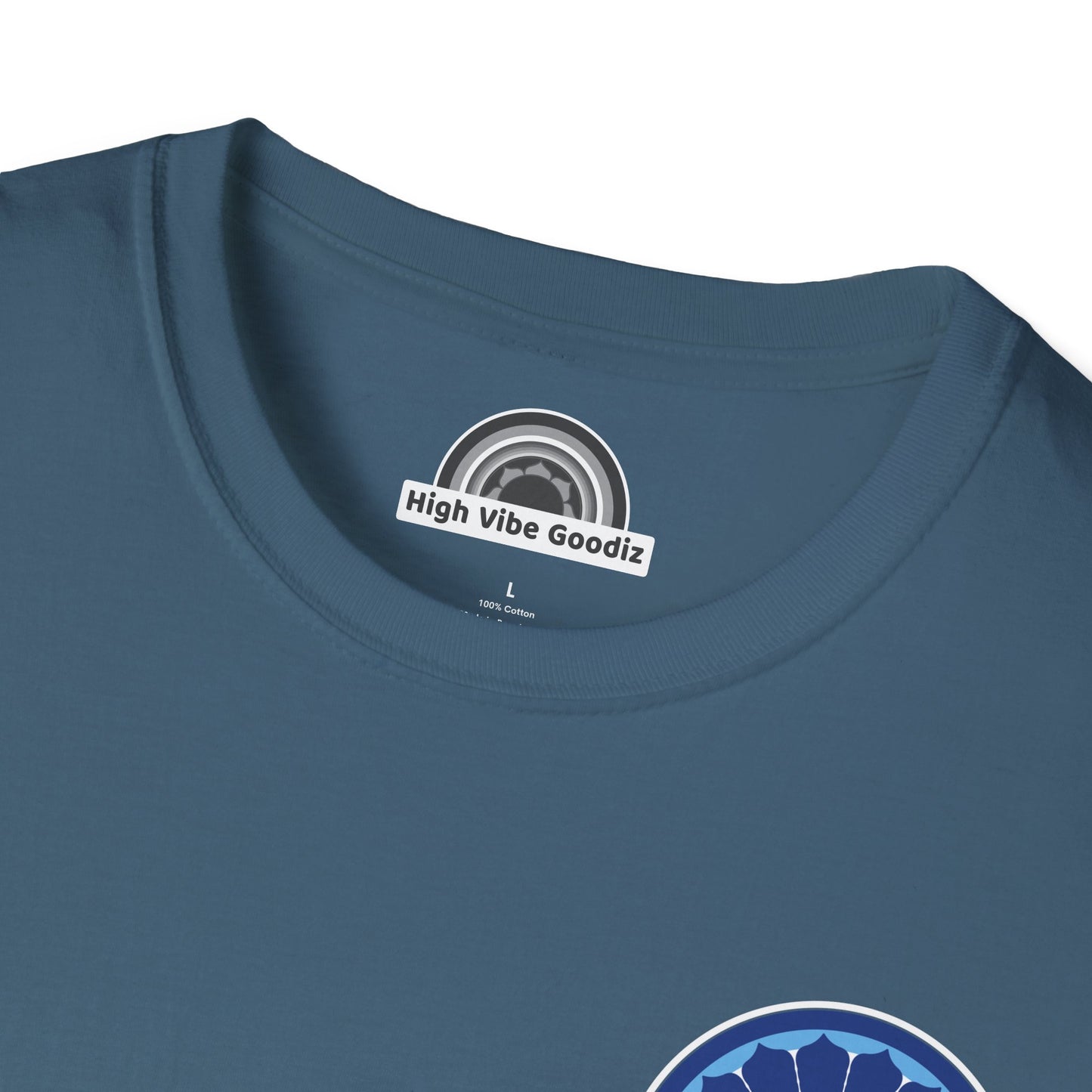THROAT CHAKRA T-Shirt Small Design (Unisex)