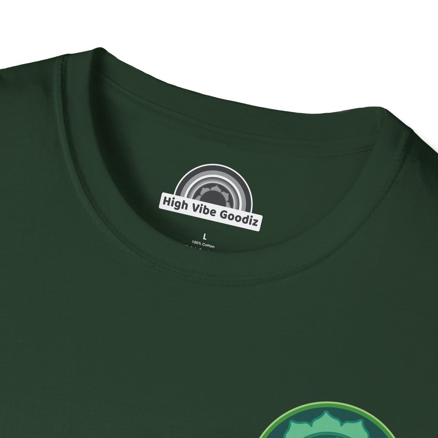 HEART CHAKRA T-Shirt Small Design (Unisex)