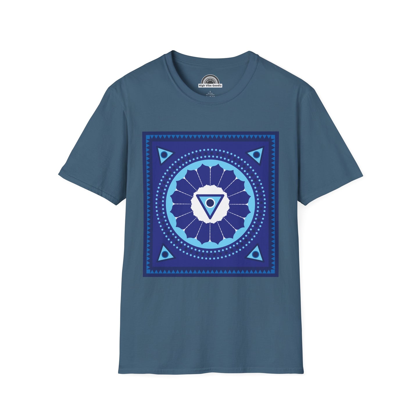 THROAT CHAKRA T-Shirt Large Design (Unisex)