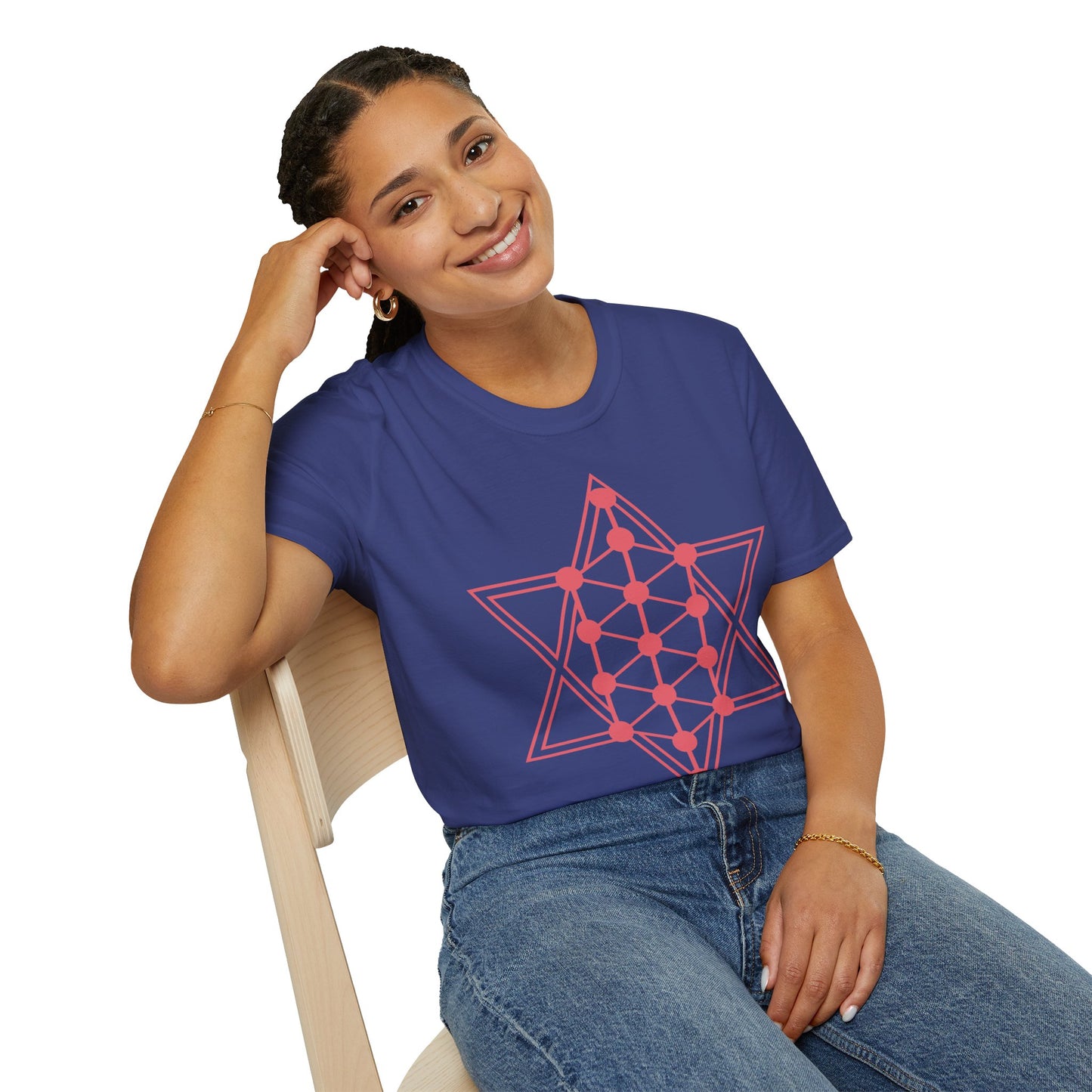 The Star of David T-Shirt (Unisex)