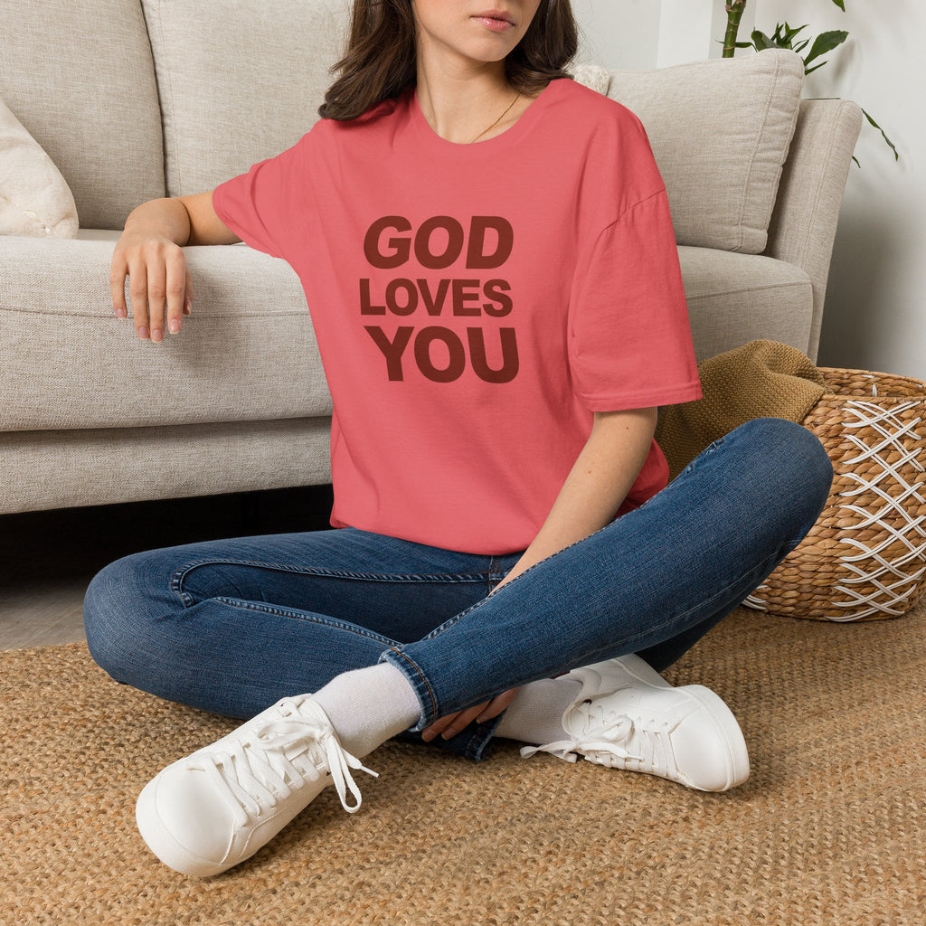 GOD LOVES YOU - T-Shirt (Unisex)