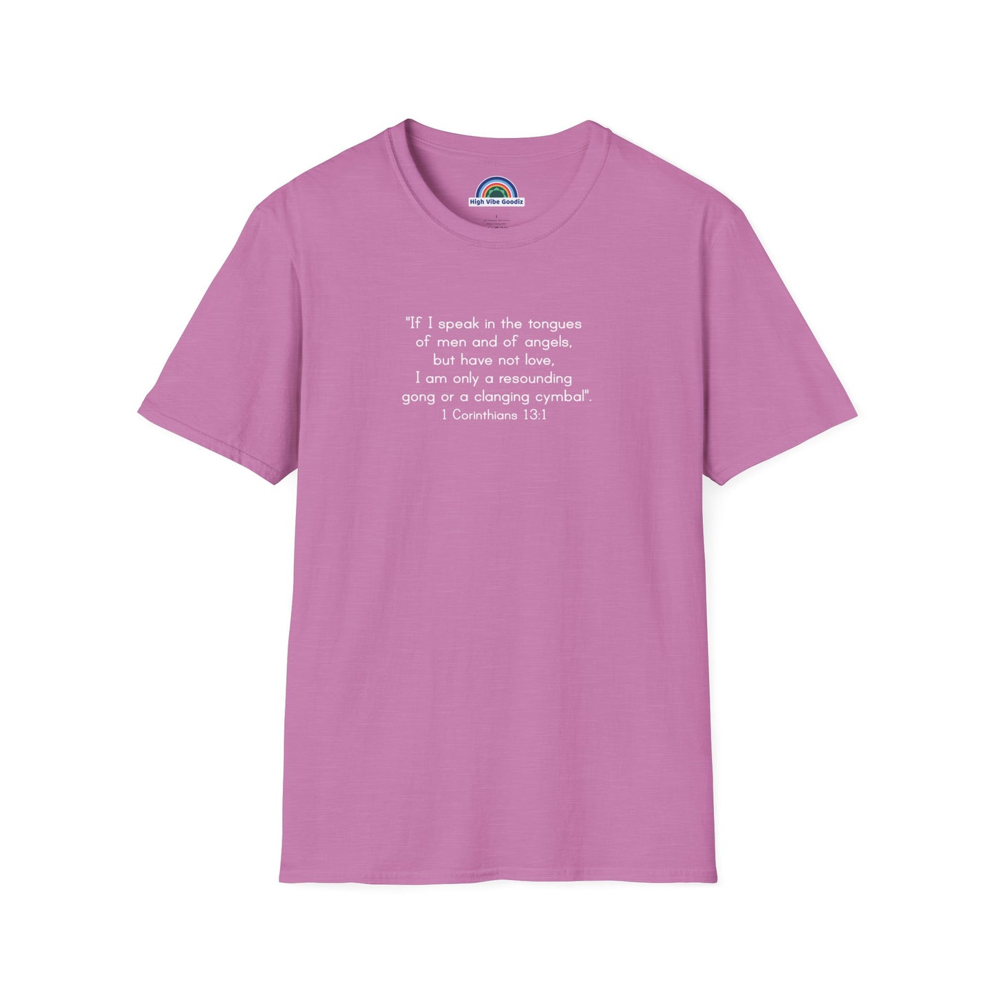 1 Corinthians 13:1 - T-Shirt (Unisex)
