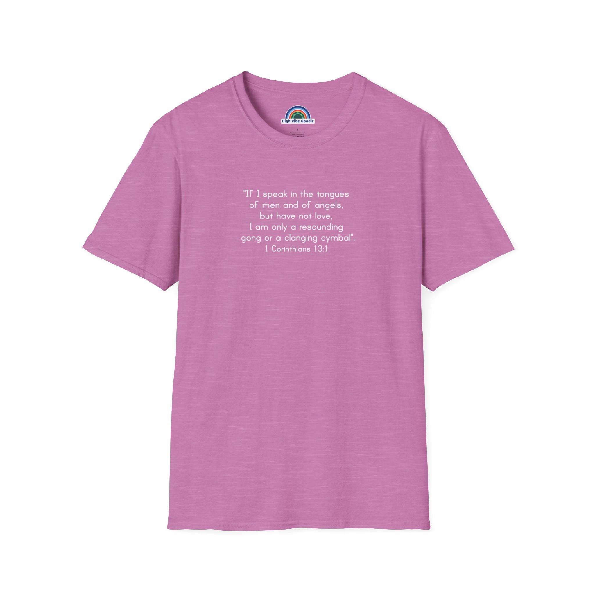 1 Corinthians 13:1 - T-Shirt (Unisex)