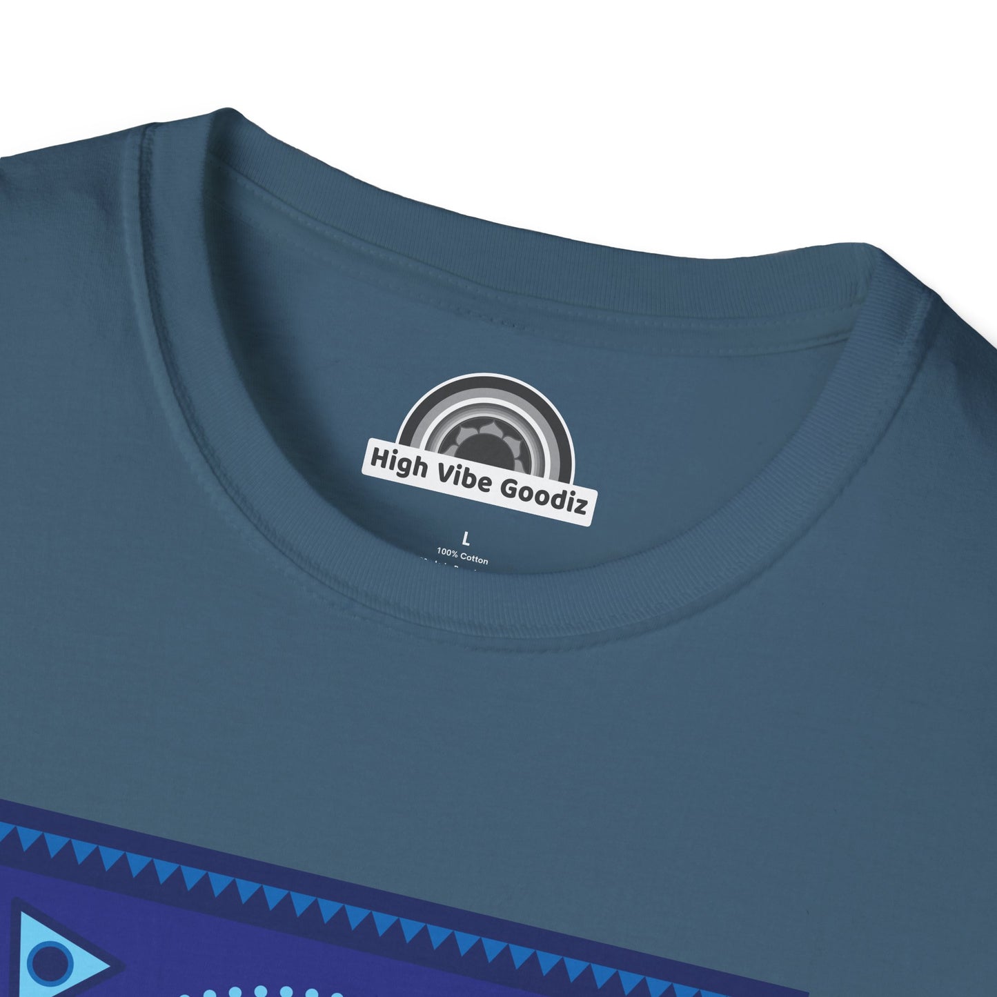 THROAT CHAKRA T-Shirt Large Design (Unisex)