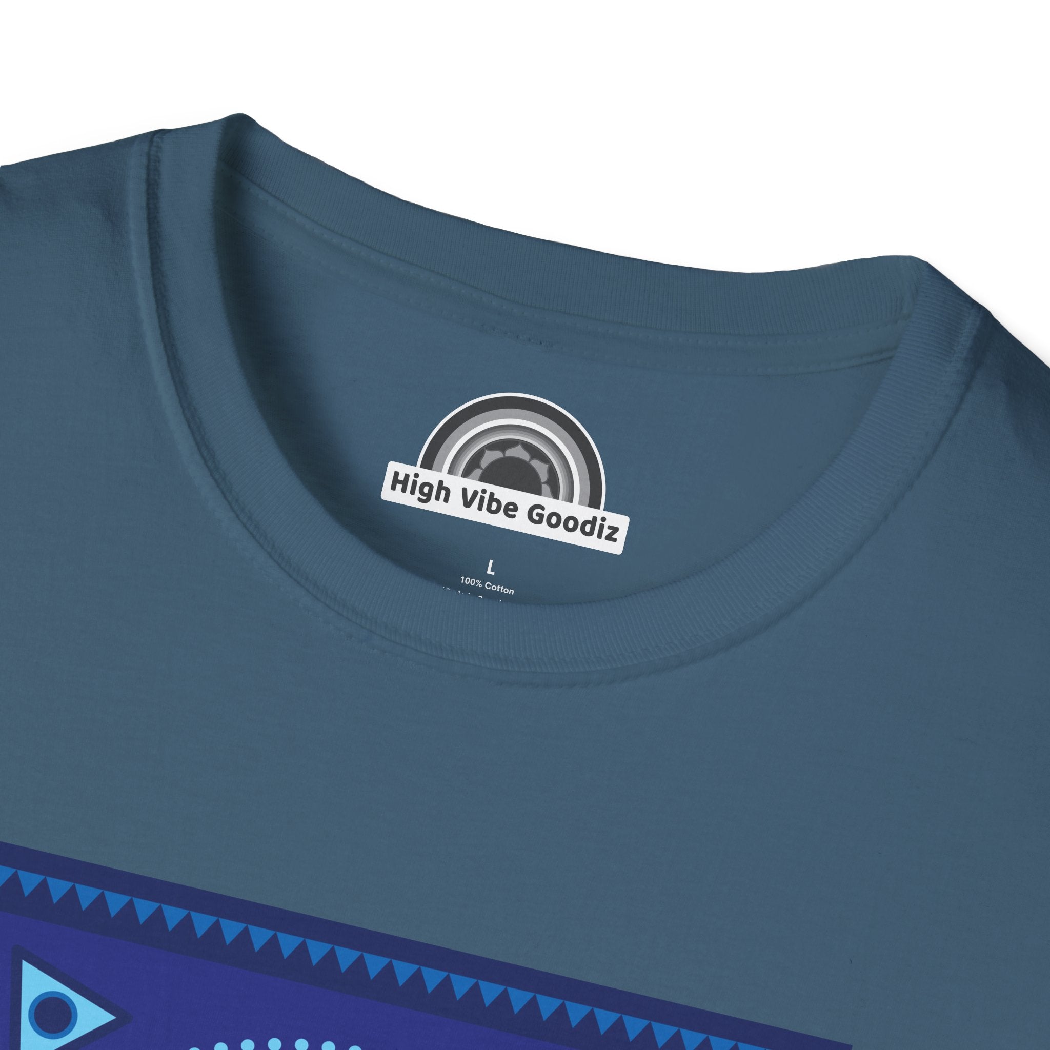 THROAT CHAKRA T-Shirt Large Design (Unisex)