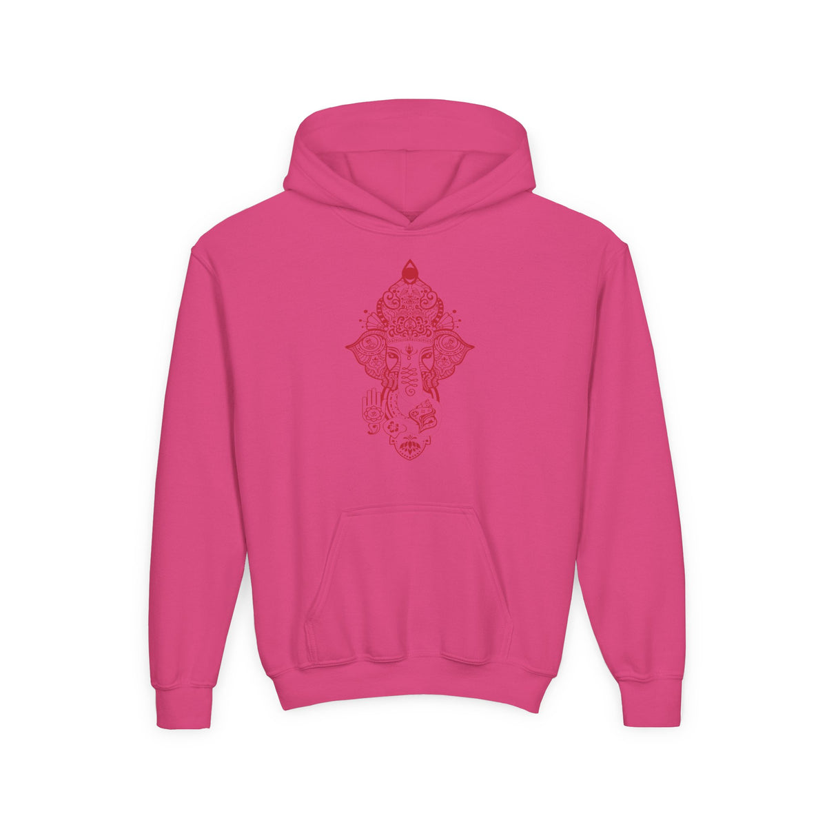 Shri Ganesha Youth Hooded Sweatshirt (Unisex)
