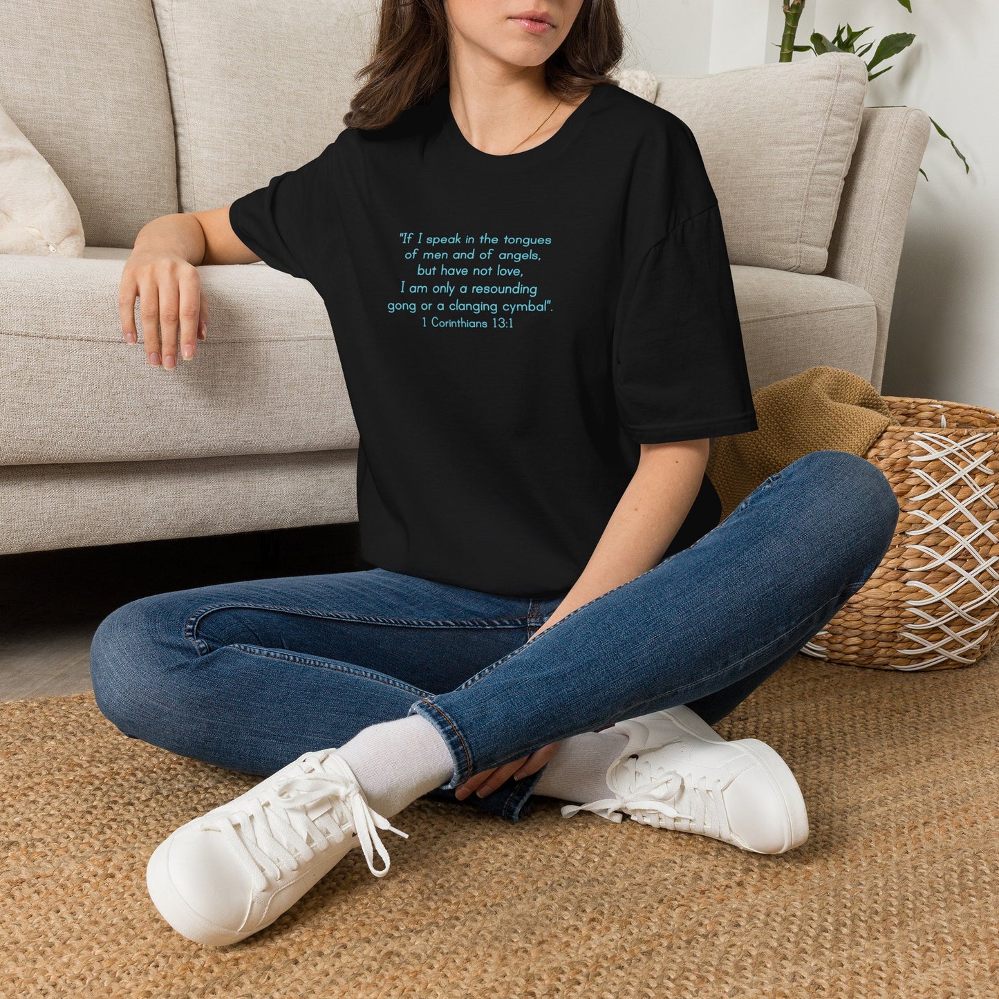 1 Corinthians 13:1 - T-Shirt (Unisex)