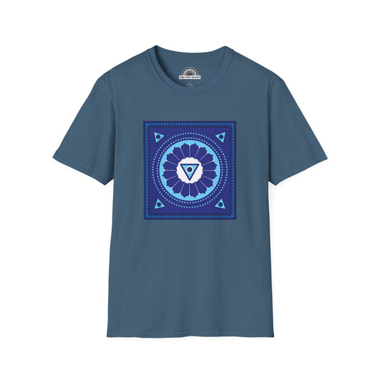 THROAT CHAKRA T-Shirt Large Design (Unisex)