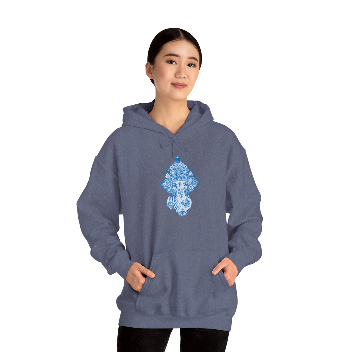 Shri Ganesha - Unisex Heavy Blend™ Hooded Sweatshirt