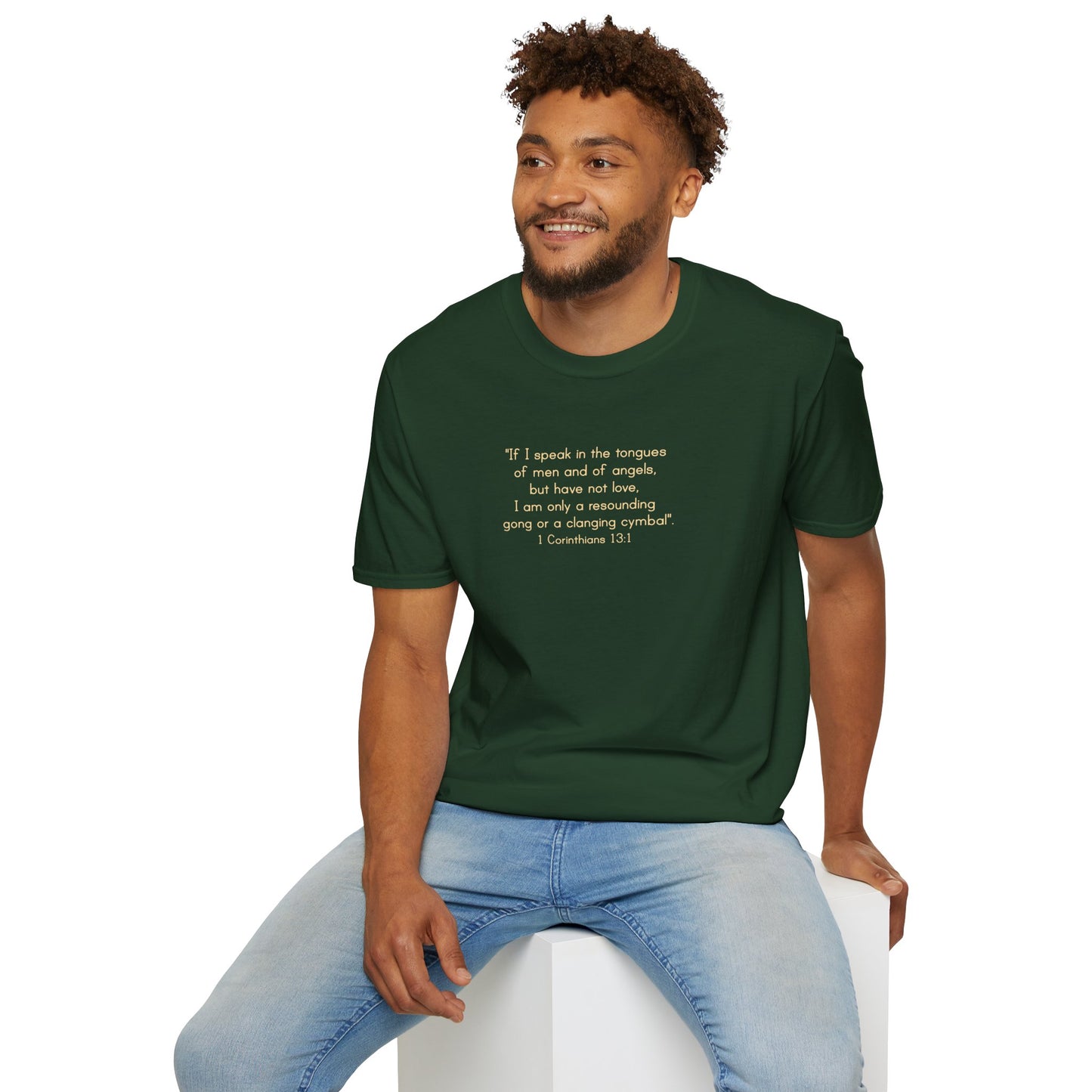 1 Corinthians 13:1 - T-Shirt (Unisex)