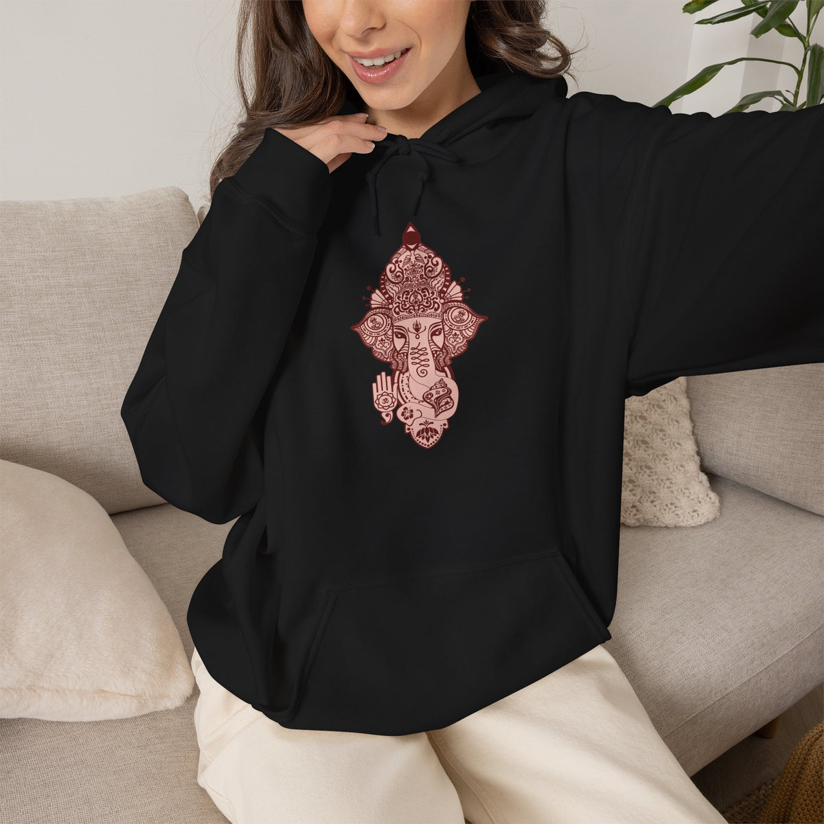 Shri Ganesha - Unisex Heavy Blend™ Hooded Sweatshirt