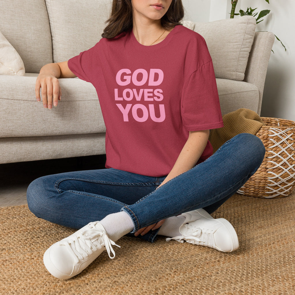 GOD LOVES YOU - T-Shirt (Unisex)