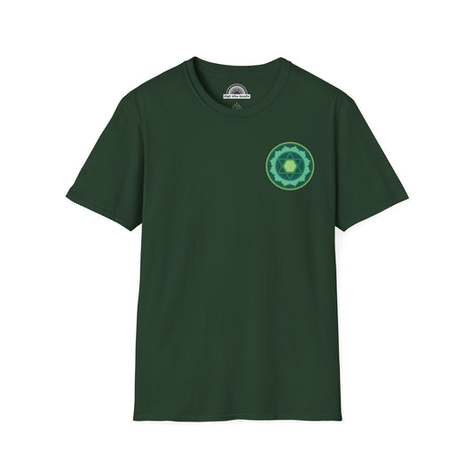 HEART CHAKRA T-Shirt Small Design (Unisex)