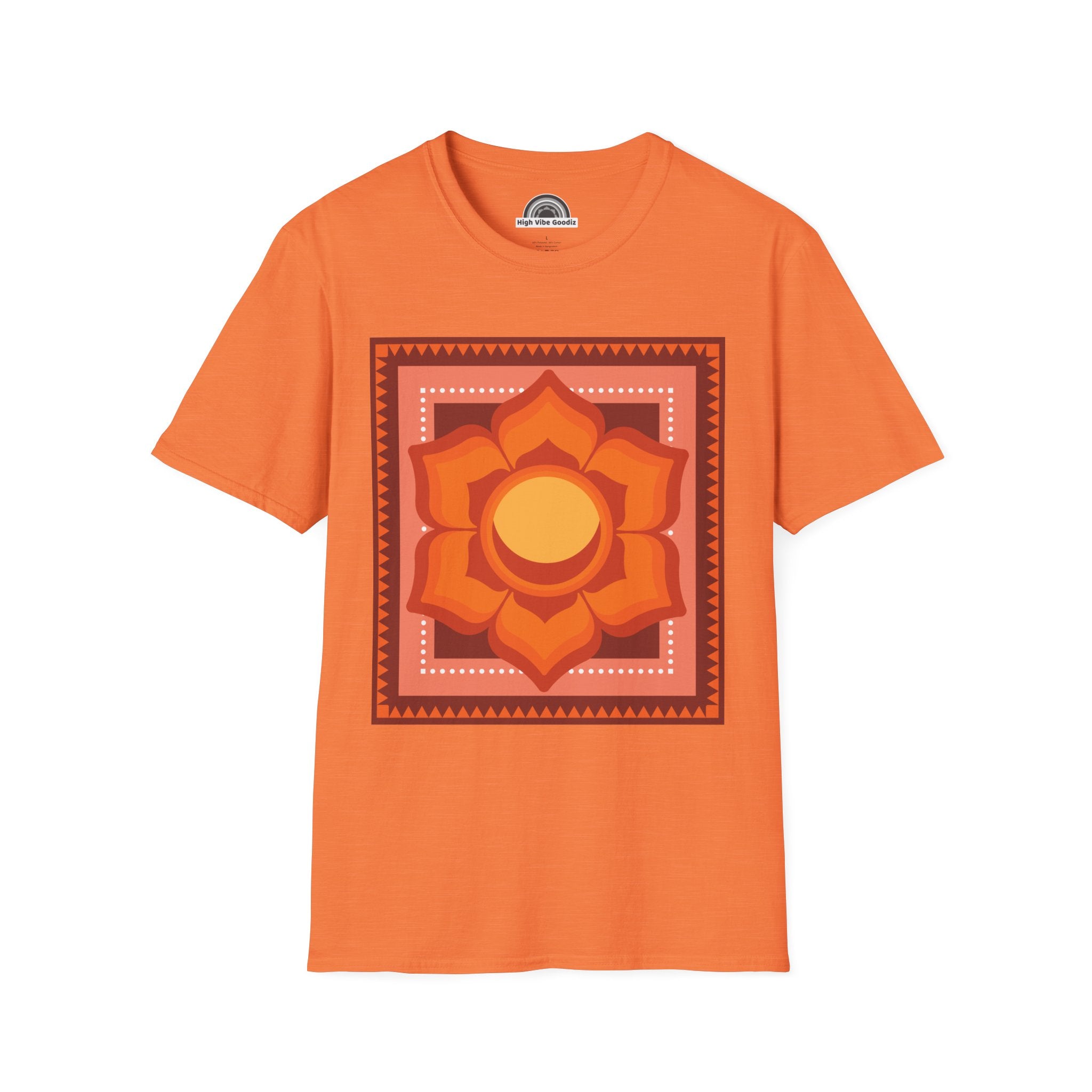 SACRAL CHAKRA T-Shirt Large Design (Unisex)