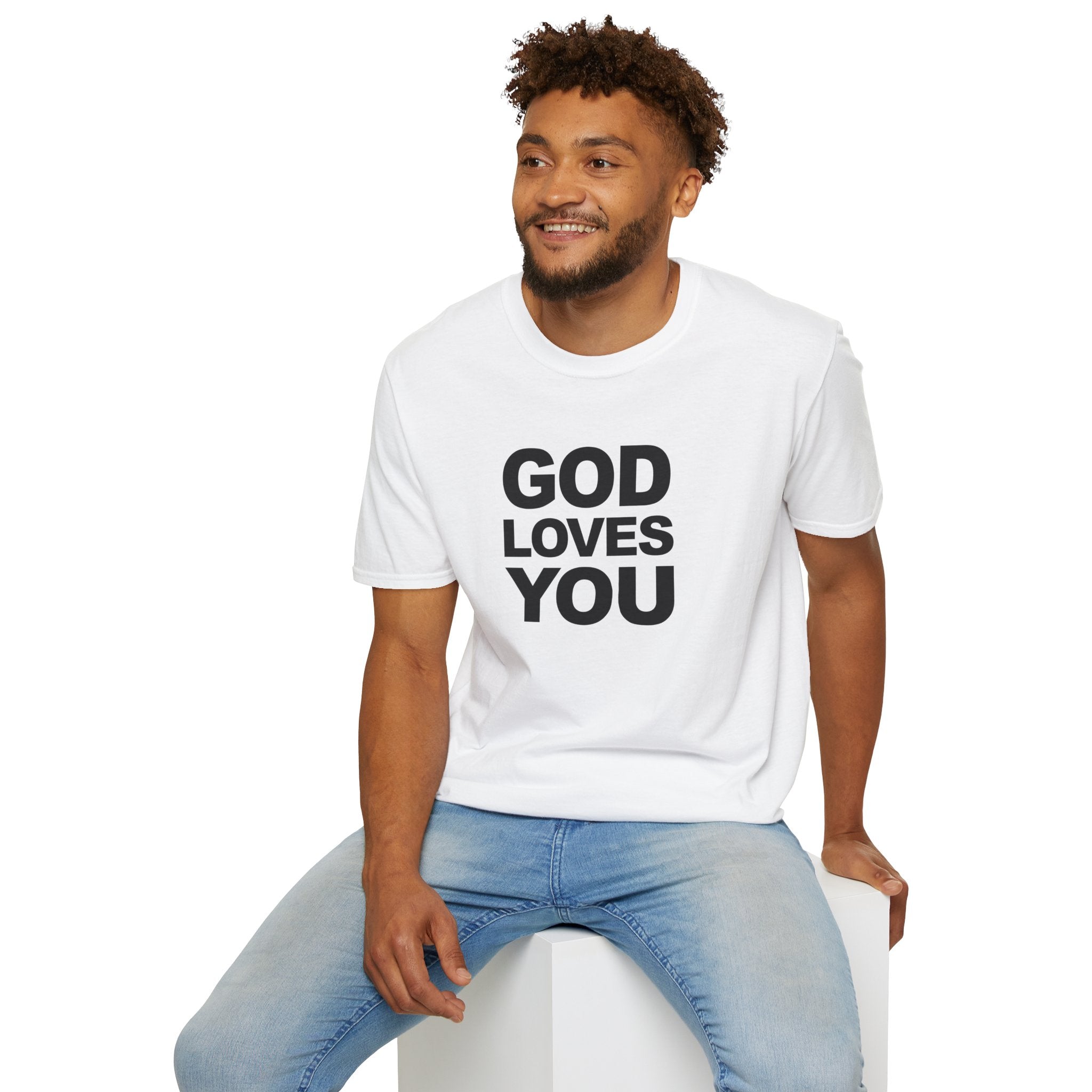 GOD LOVES YOU - T-Shirt (Unisex)