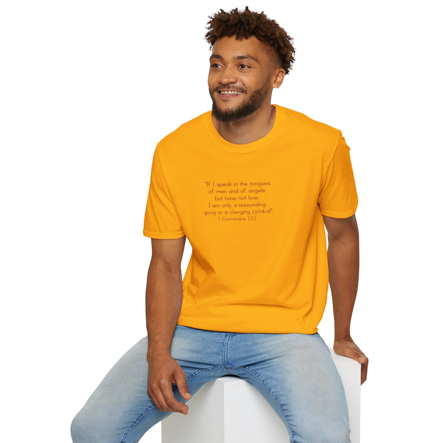 1 Corinthians 13:1 - T-Shirt (Unisex)