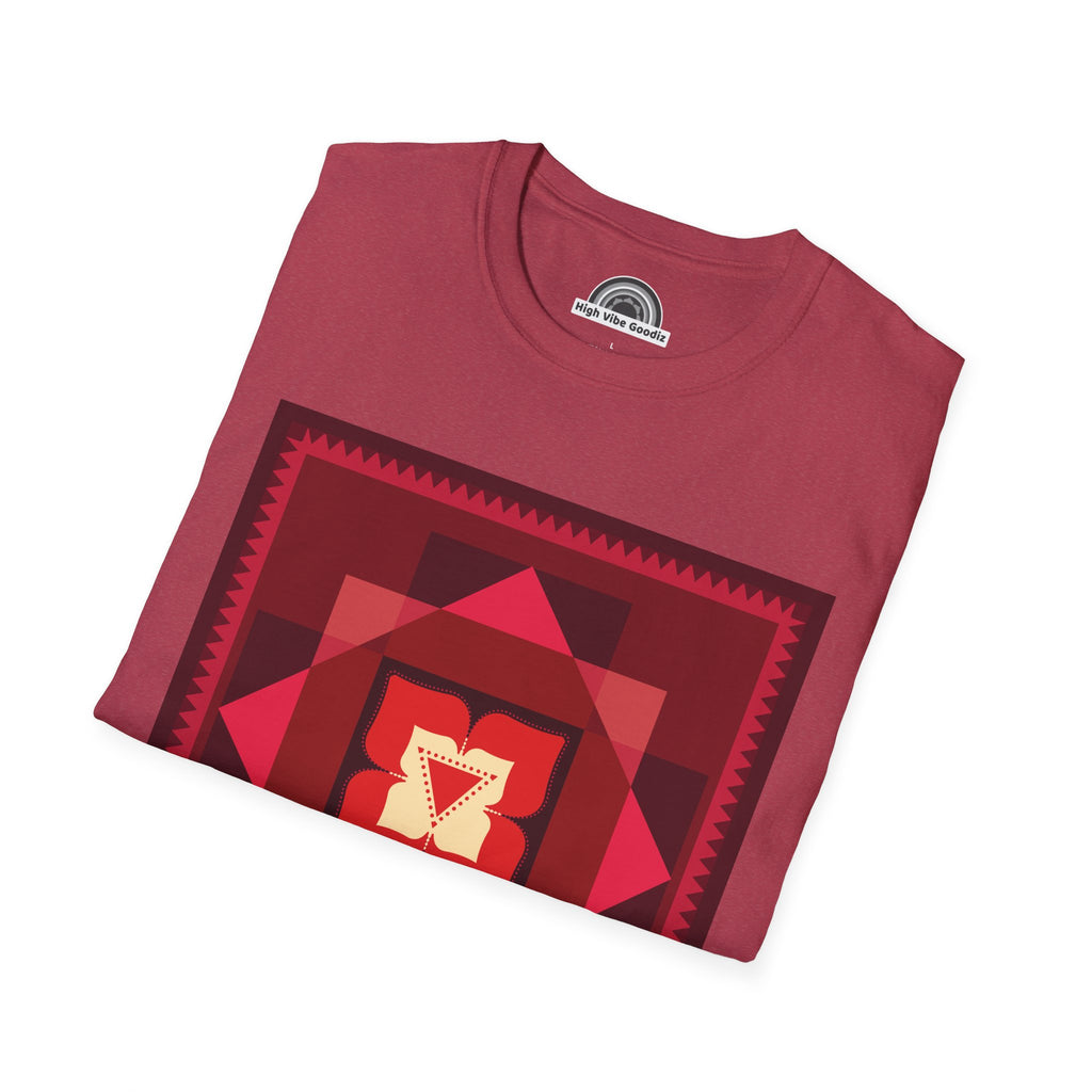 ROOT CHAKRA T-Shirt Large Design (Unisex)