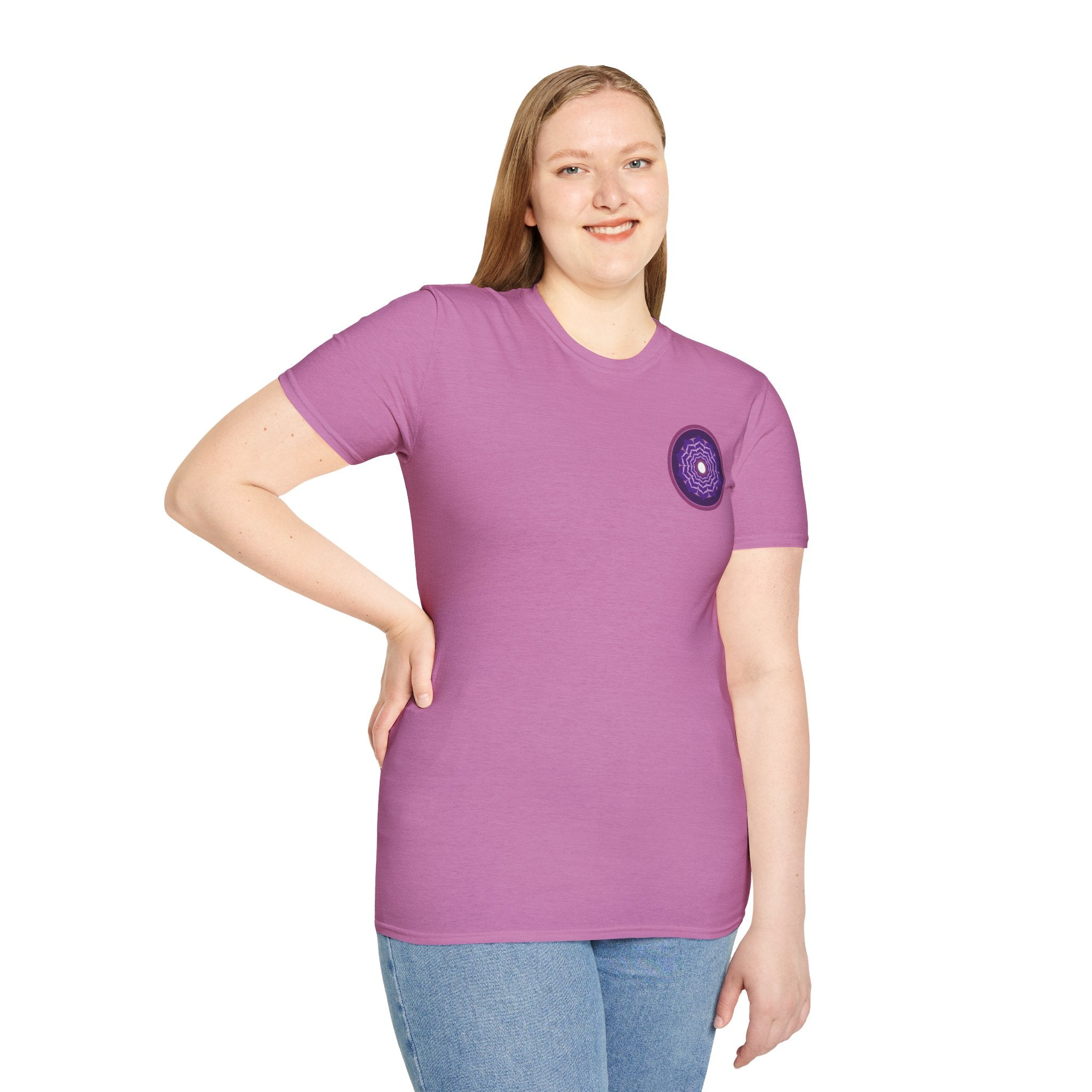 CROWN CHAKRA T-Shirt Small Design (Unisex)