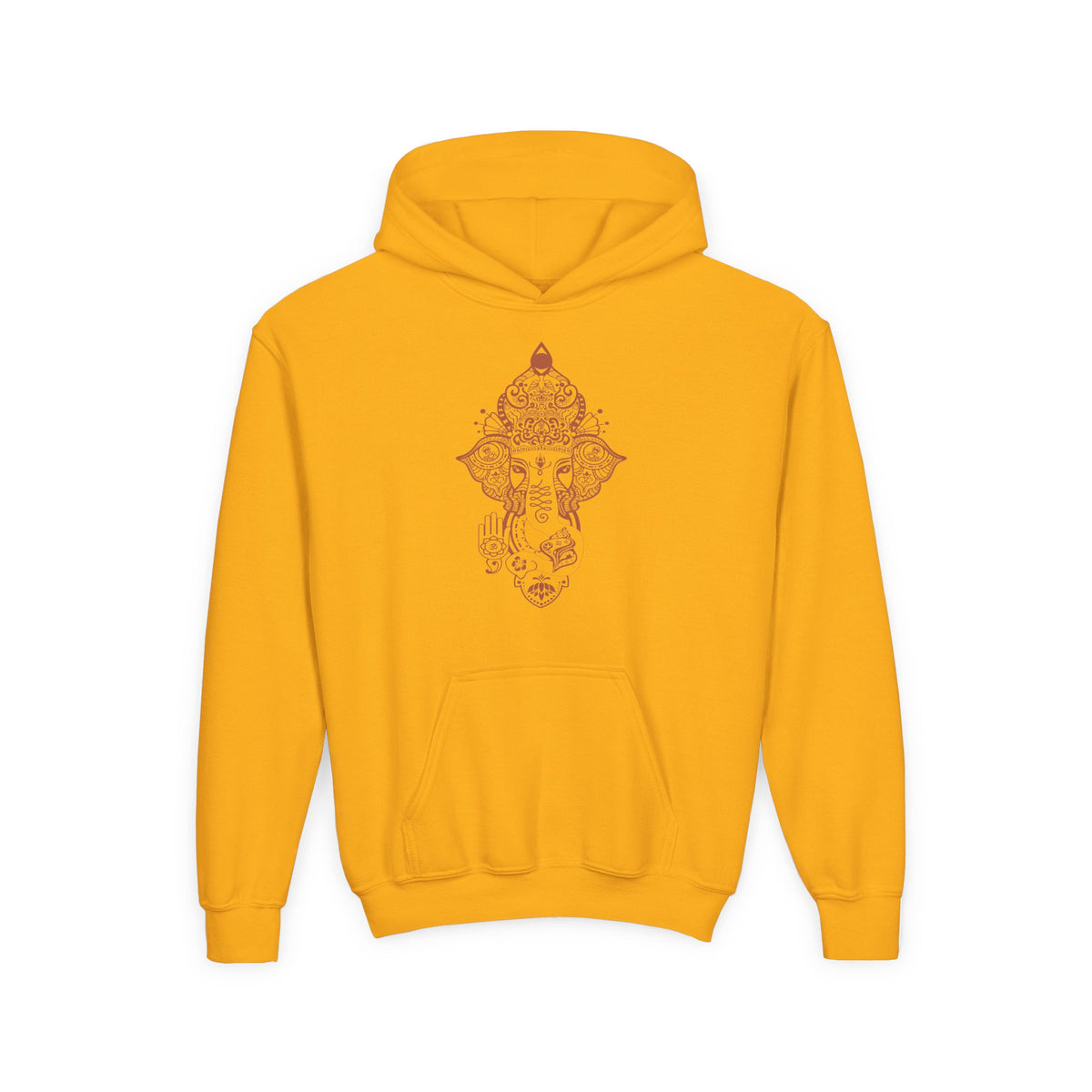 Shri Ganesha Youth Hooded Sweatshirt (Unisex)