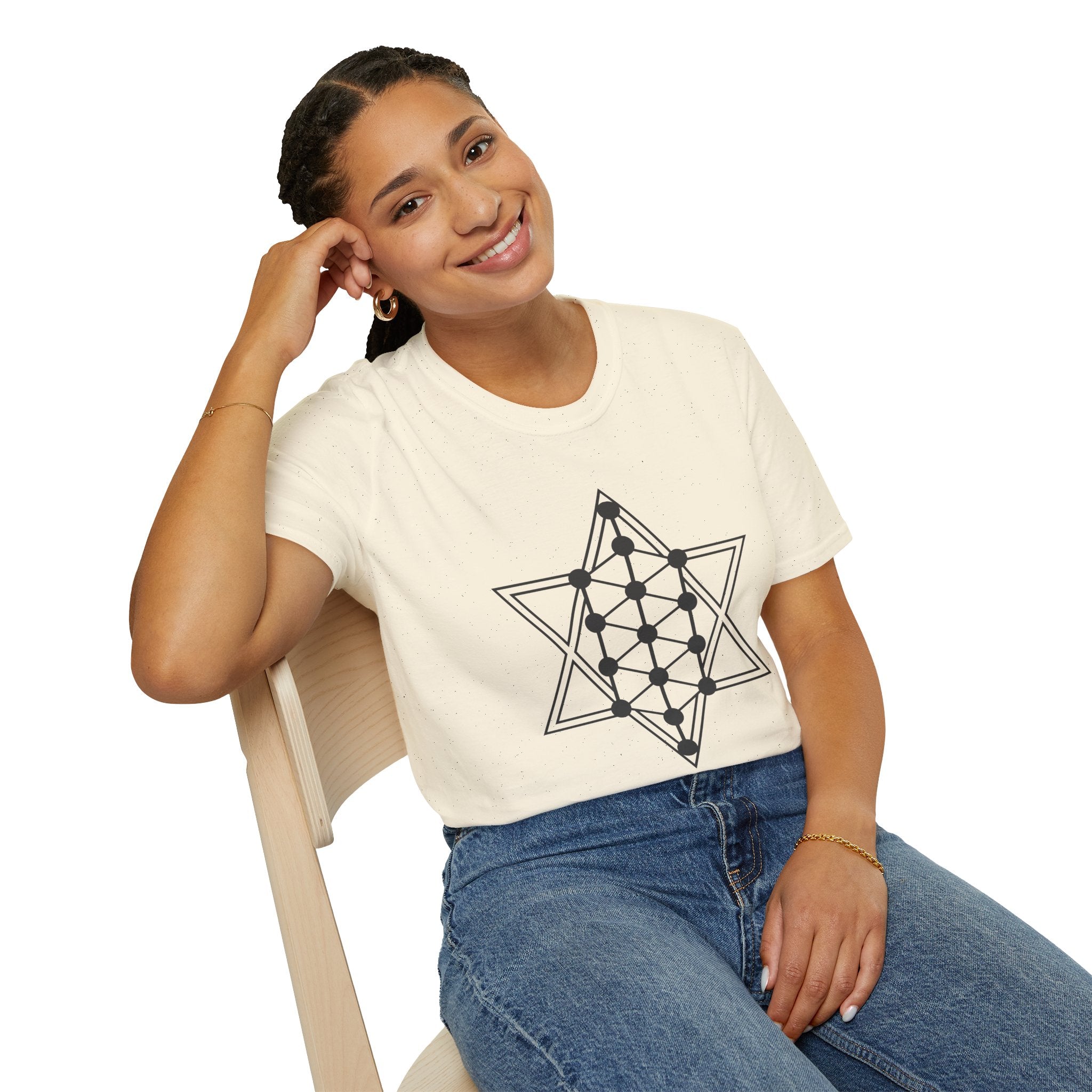 The Star of David T-Shirt (Unisex)