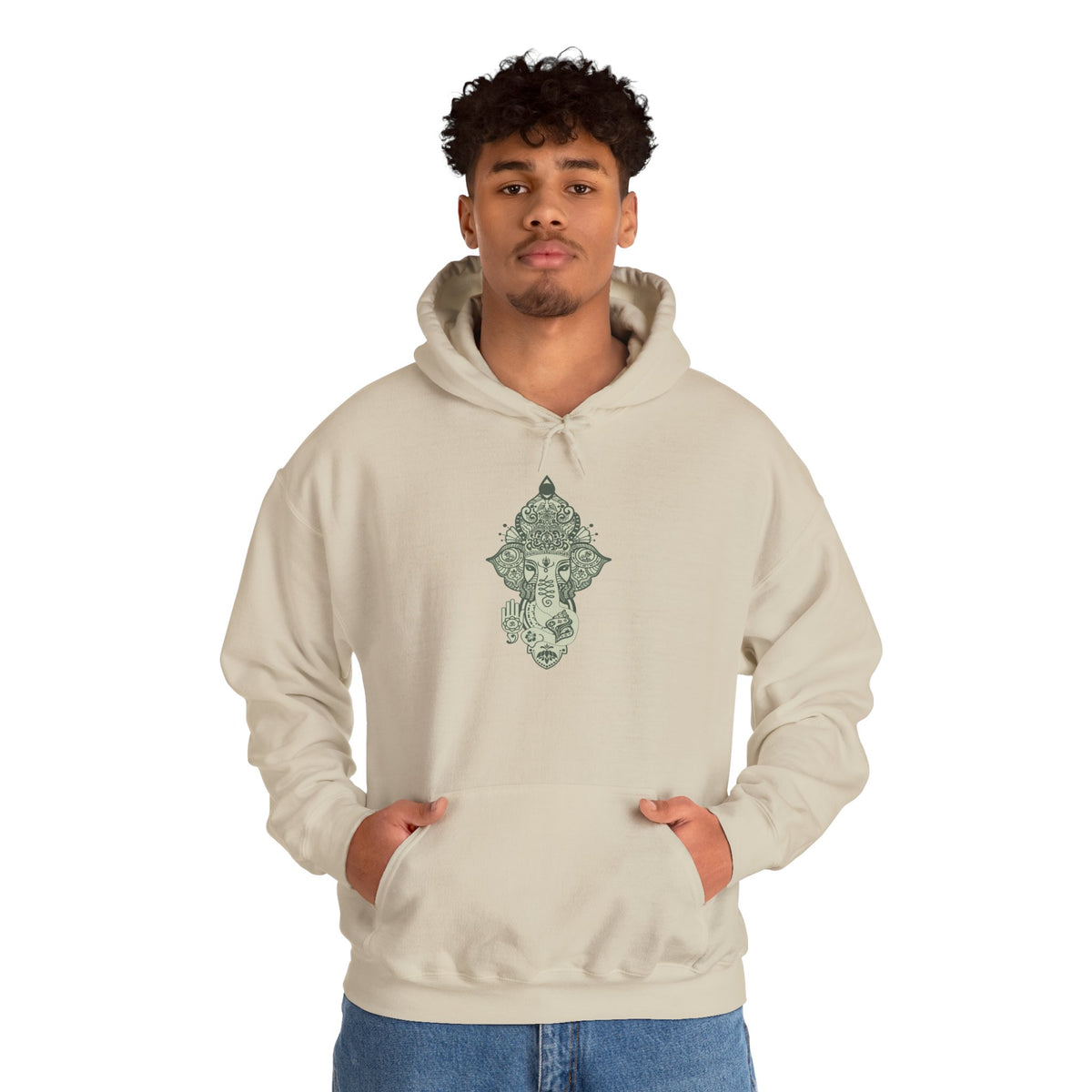Shri Ganesha - Unisex Heavy Blend™ Hooded Sweatshirt