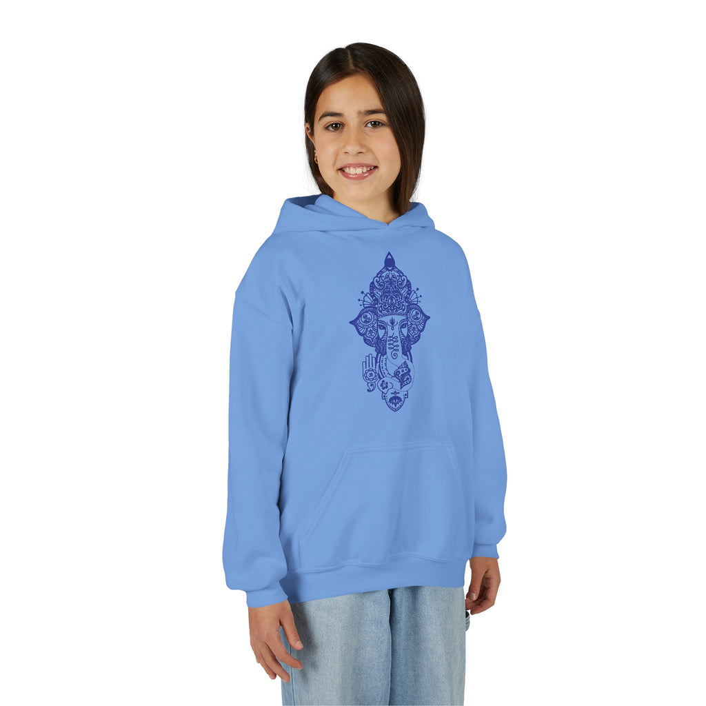 Shri Ganesha Youth Hooded Sweatshirt (Unisex)