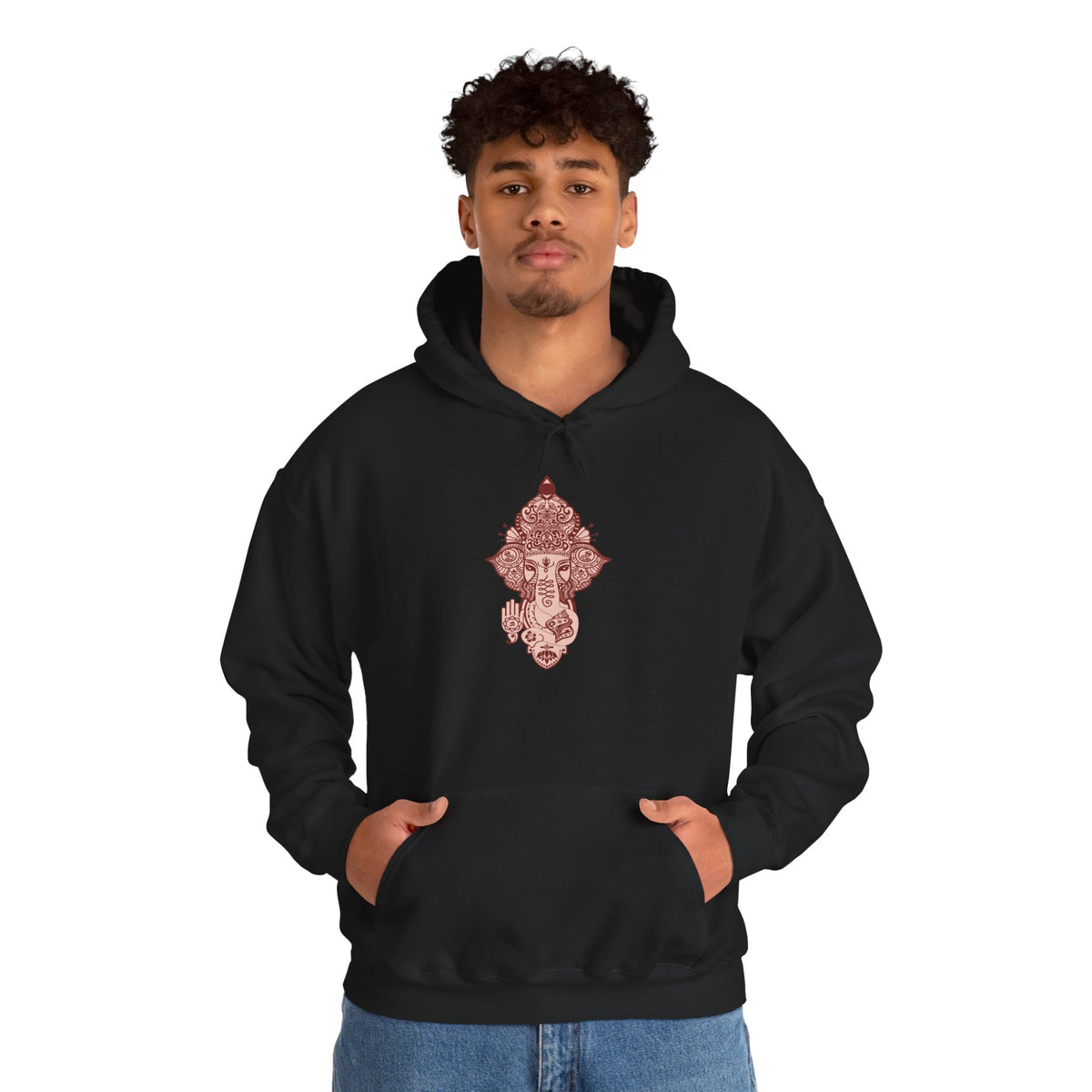 Shri Ganesha - Unisex Heavy Blend™ Hooded Sweatshirt