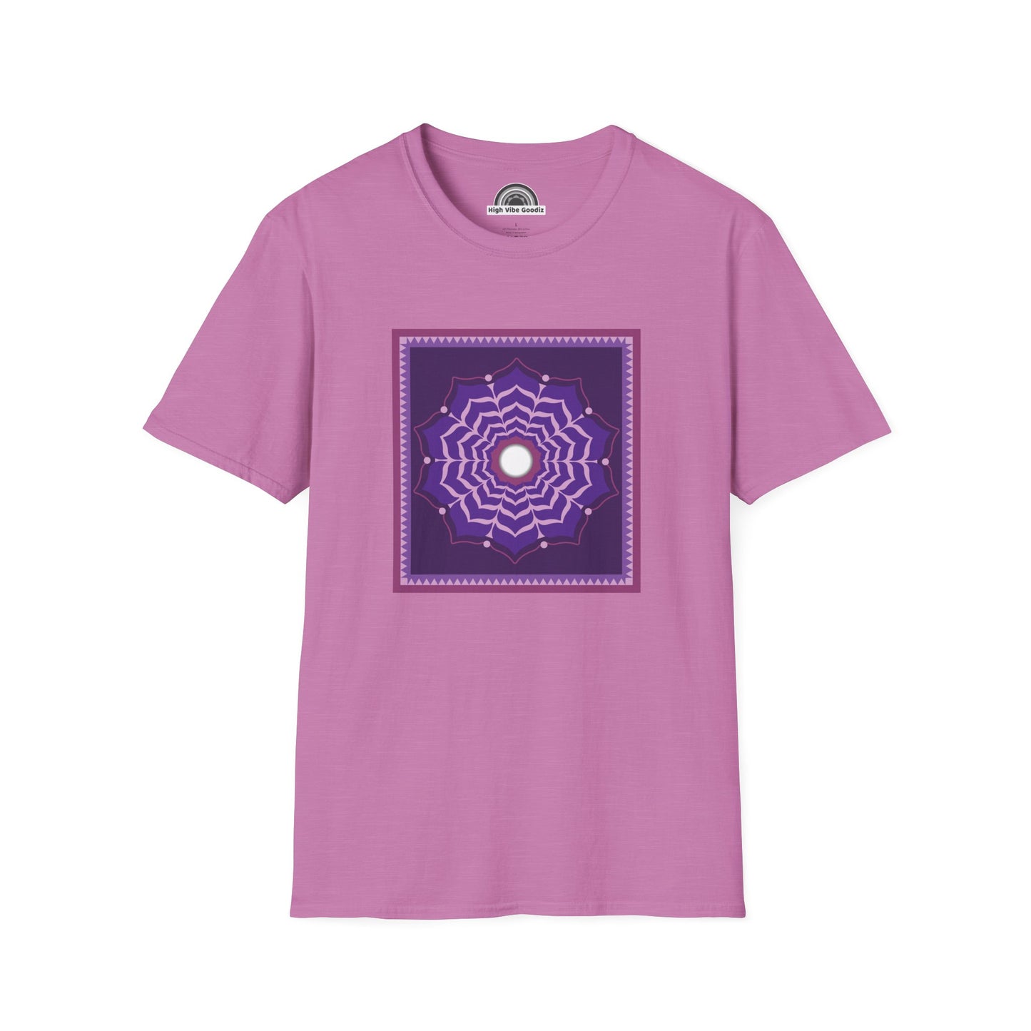 CROWN CHAKRA T-Shirt Large Design (Unisex)