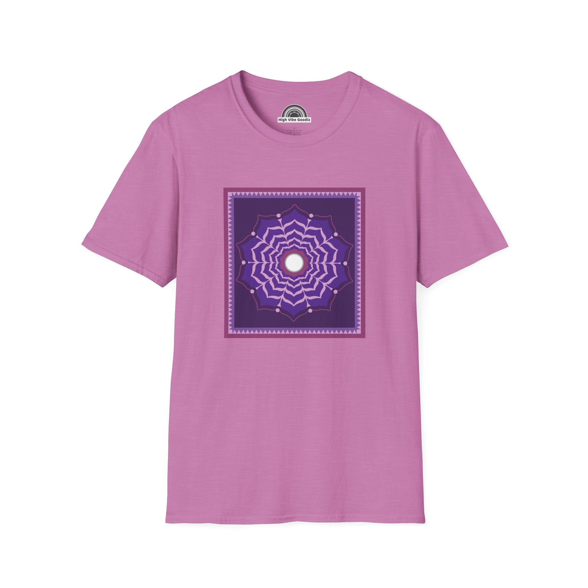 CROWN CHAKRA T-Shirt Large Design (Unisex)