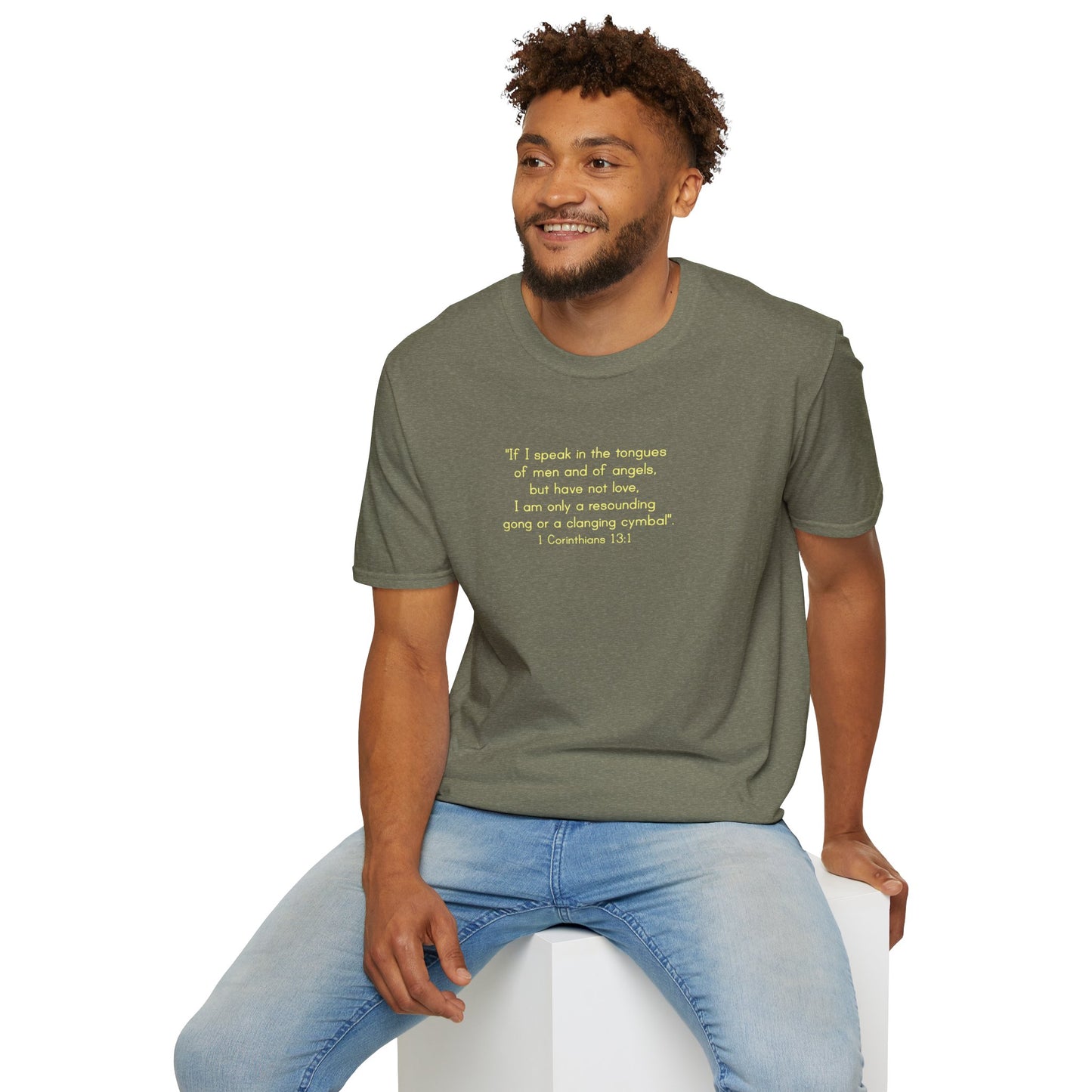 1 Corinthians 13:1 - T-Shirt (Unisex)
