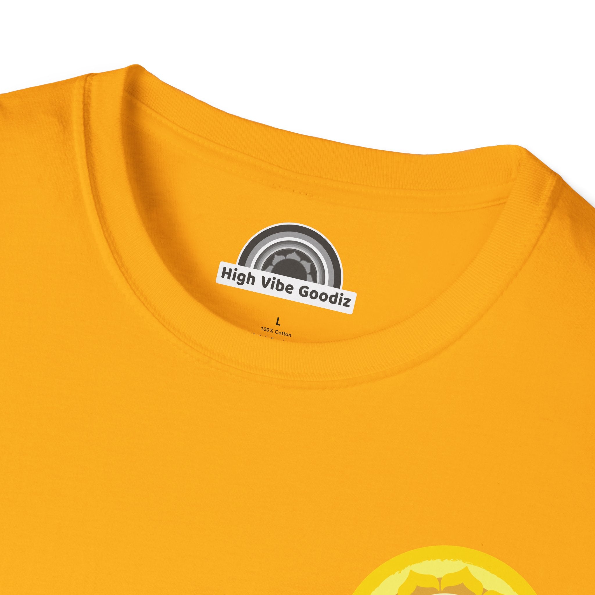SOLAR PLEXUS CHAKRA T-Shirt Small Design (Unisex)