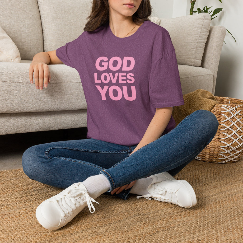 GOD LOVES YOU - T-Shirt (Unisex)