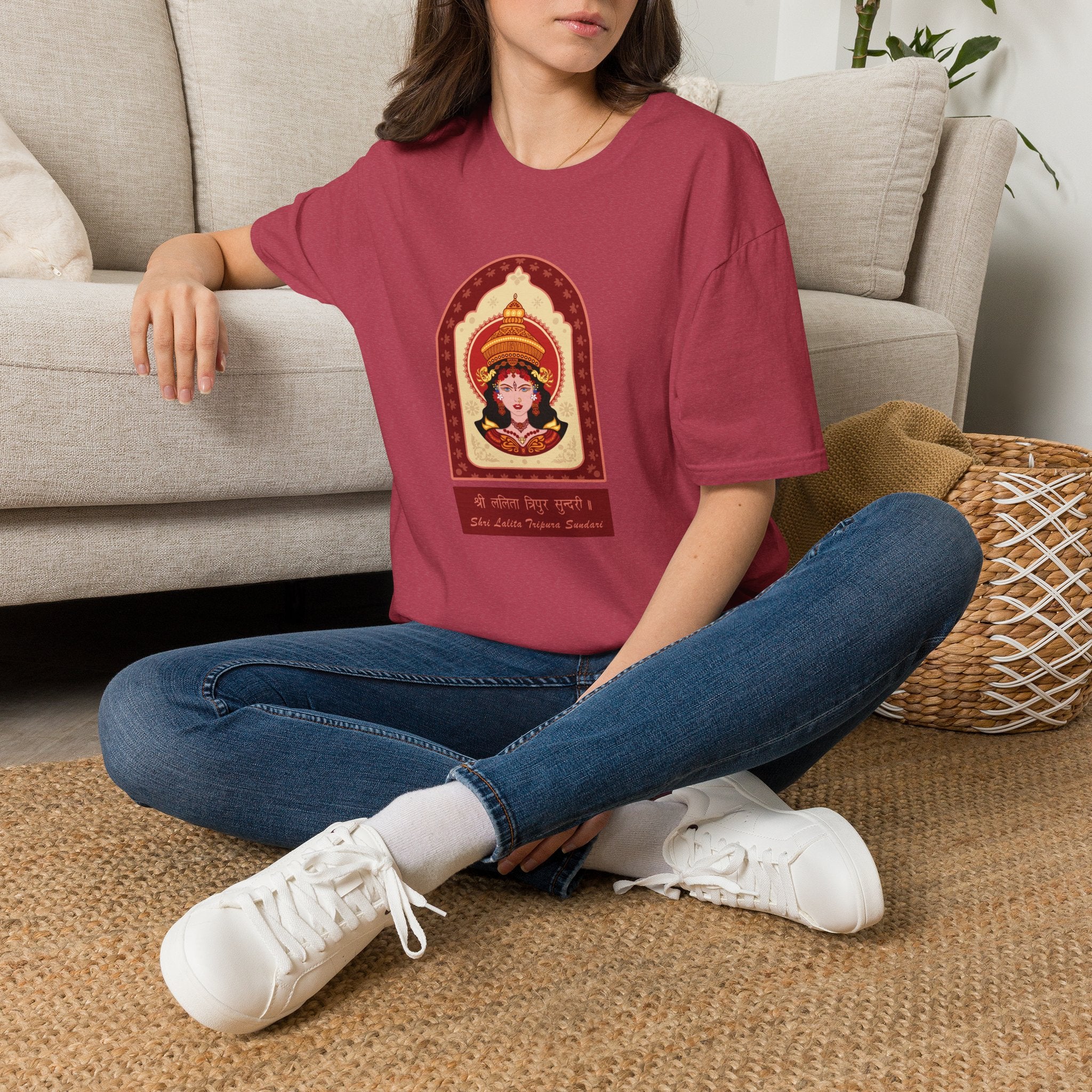 Shri Lalita Tripura Sundari T-Shirt (Unisex )