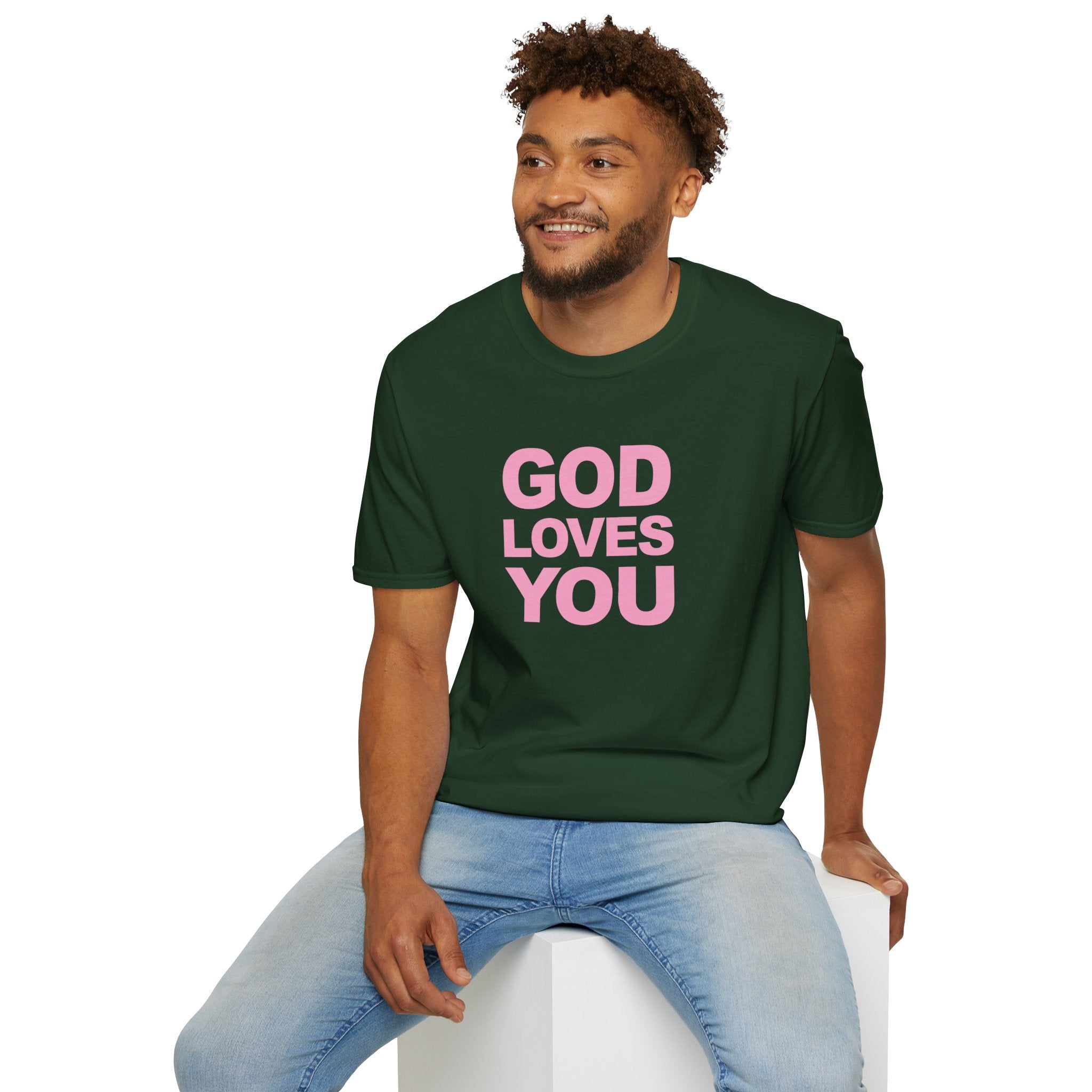 GOD LOVES YOU - T-Shirt (Unisex)