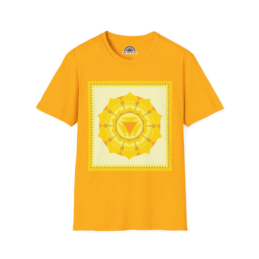 SOLAR PLEXUS CHAKRA T-Shirt Large Design (Unisex)