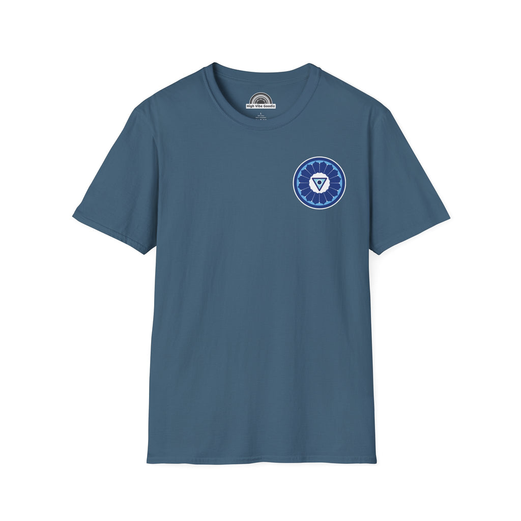 THROAT CHAKRA T-Shirt Small Design (Unisex)
