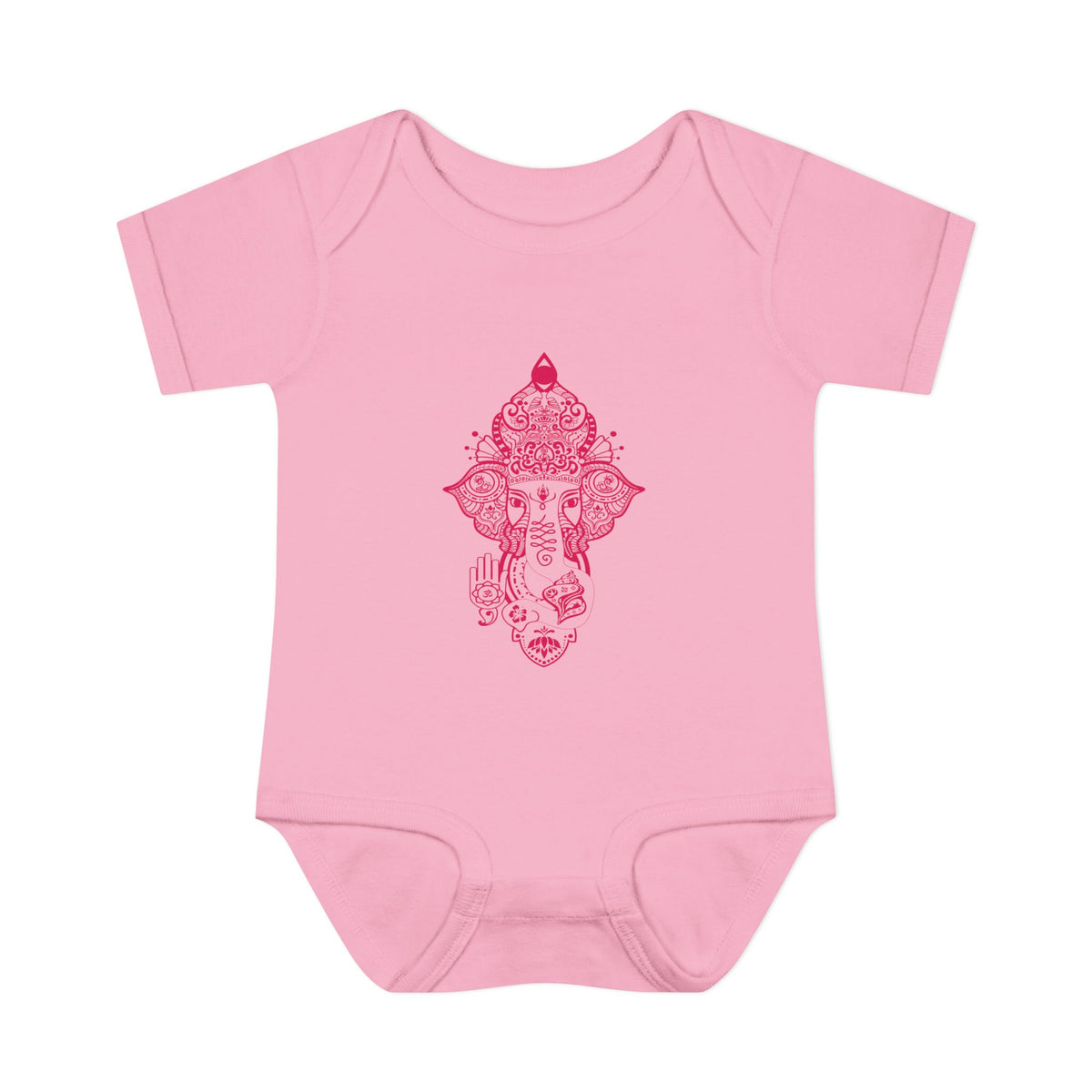 Shri Ganesha Infant Baby Rib Bodysuit