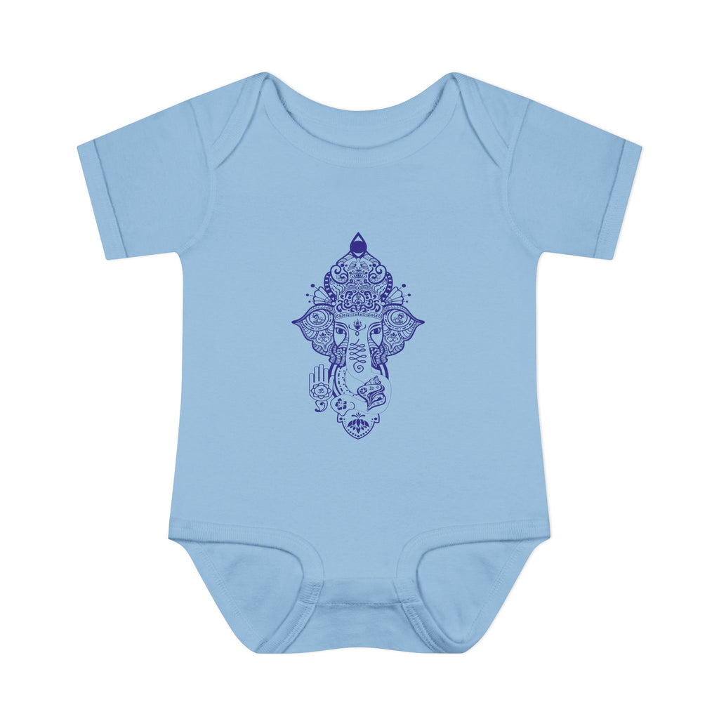 Shri Ganesha Infant Baby Rib Bodysuit