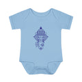 Shri Ganesha Infant Baby Rib Bodysuit