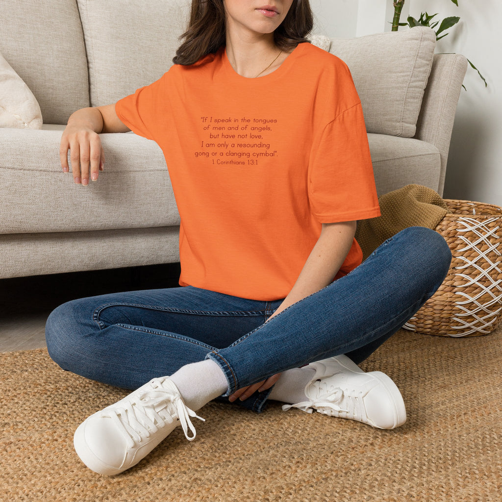 1 Corinthians 13:1 - T-Shirt (Unisex)