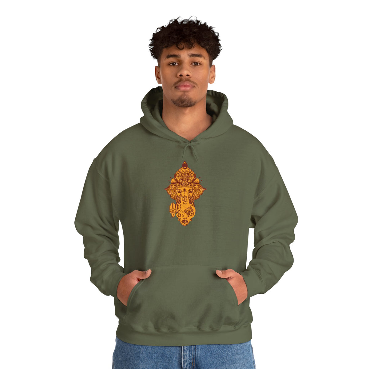 Shri Ganesha - Unisex Heavy Blend™ Hooded Sweatshirt