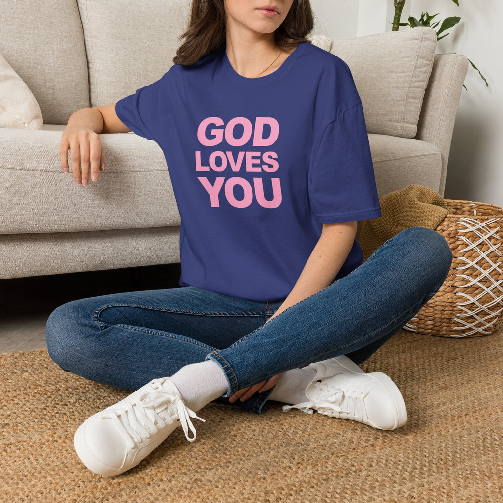 GOD LOVES YOU - T-Shirt (Unisex)