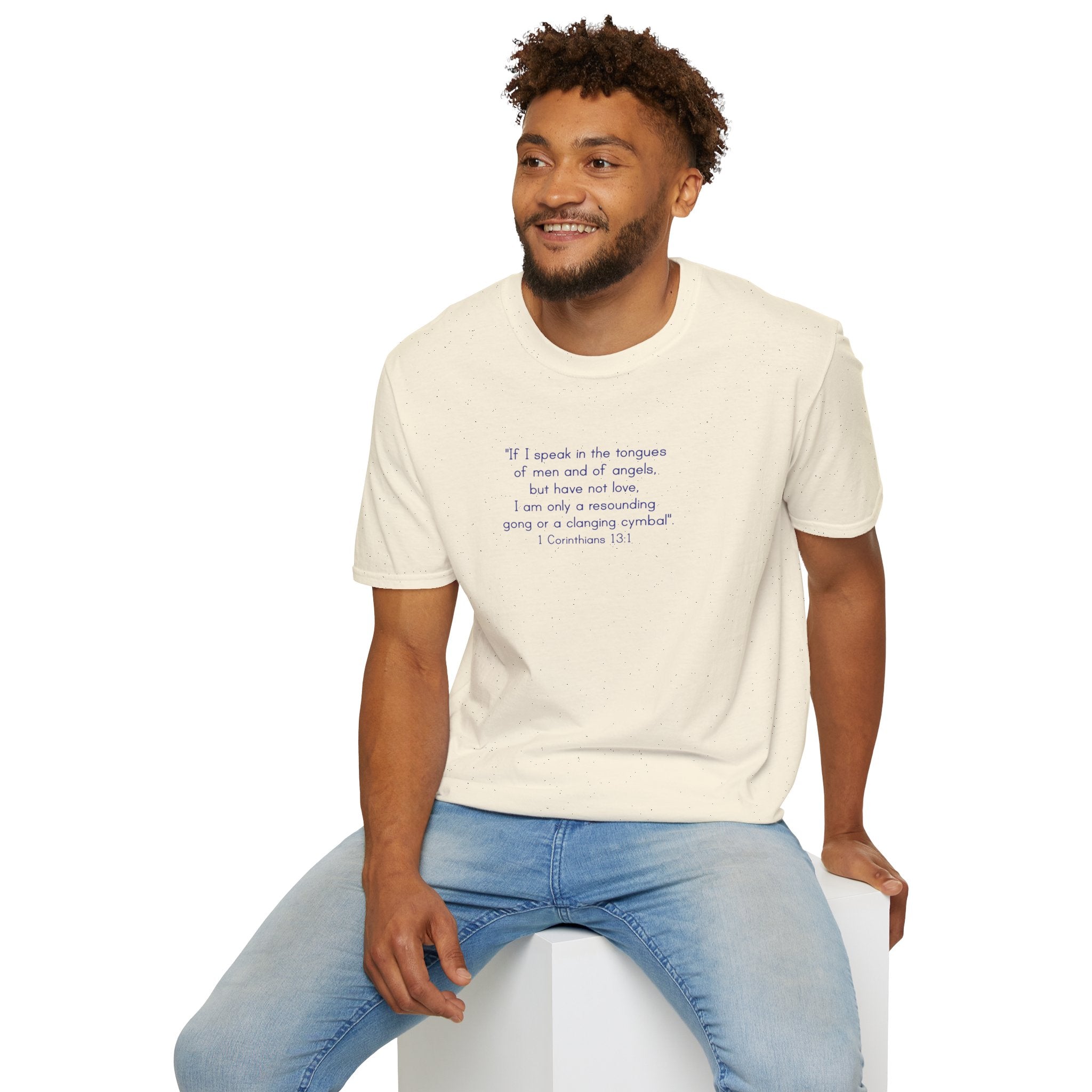 1 Corinthians 13:1 - T-Shirt (Unisex)